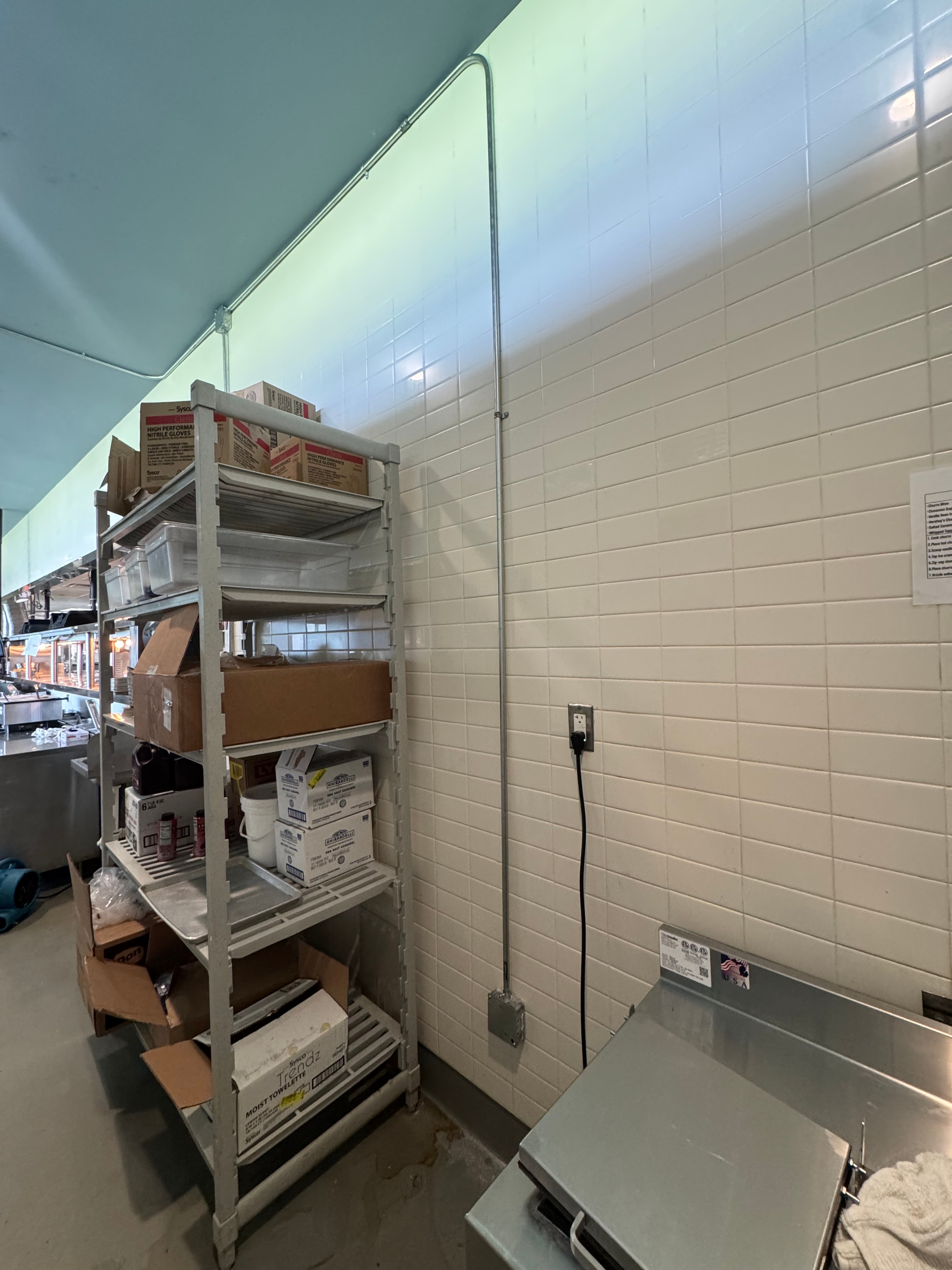 Commercial kitchen electrical wiring — Virginia Beach